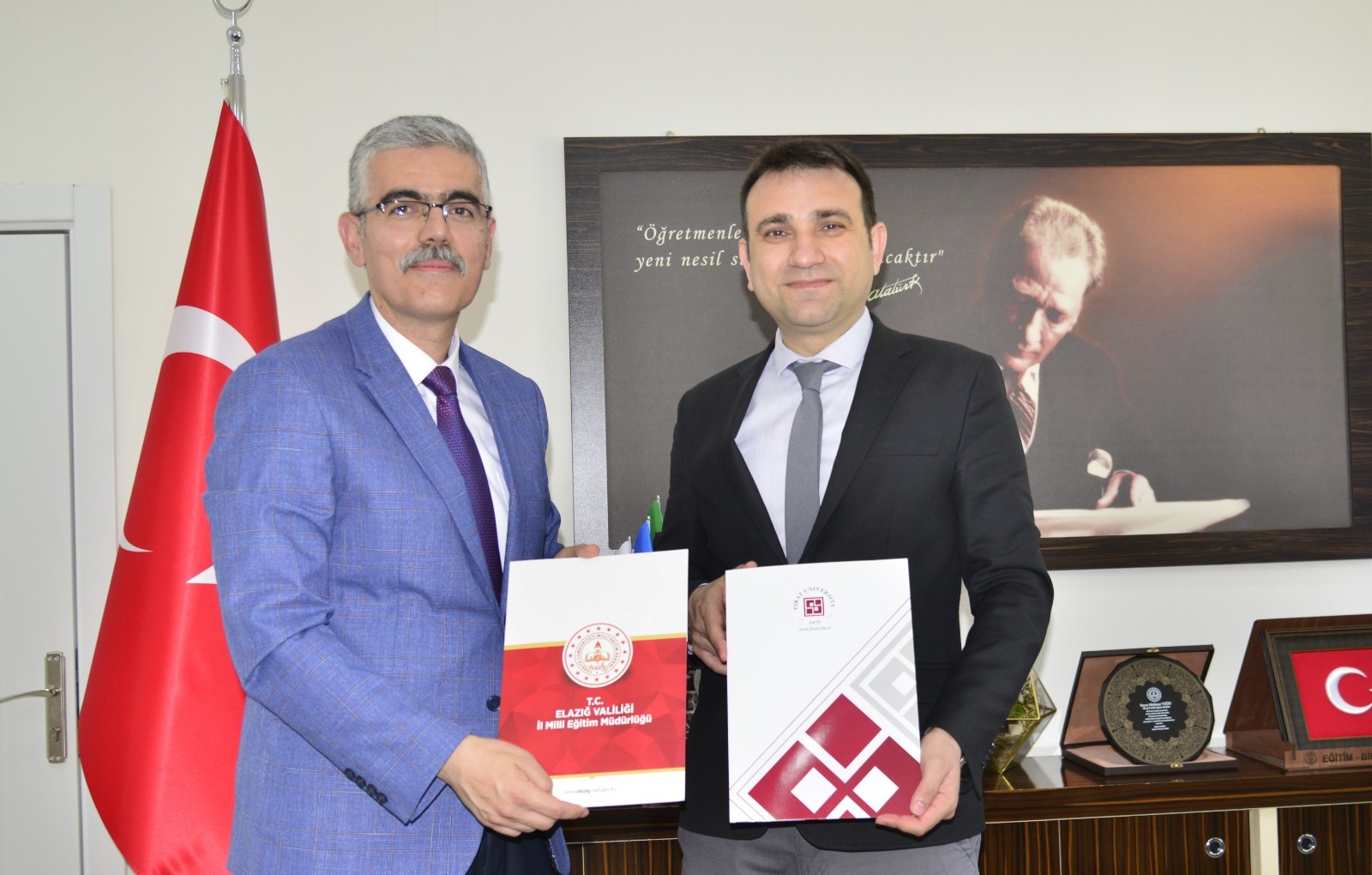 Fırat Üniversitesi İle Milli Eğitim Müdürlüğü Arasında Protokol İmzalandı