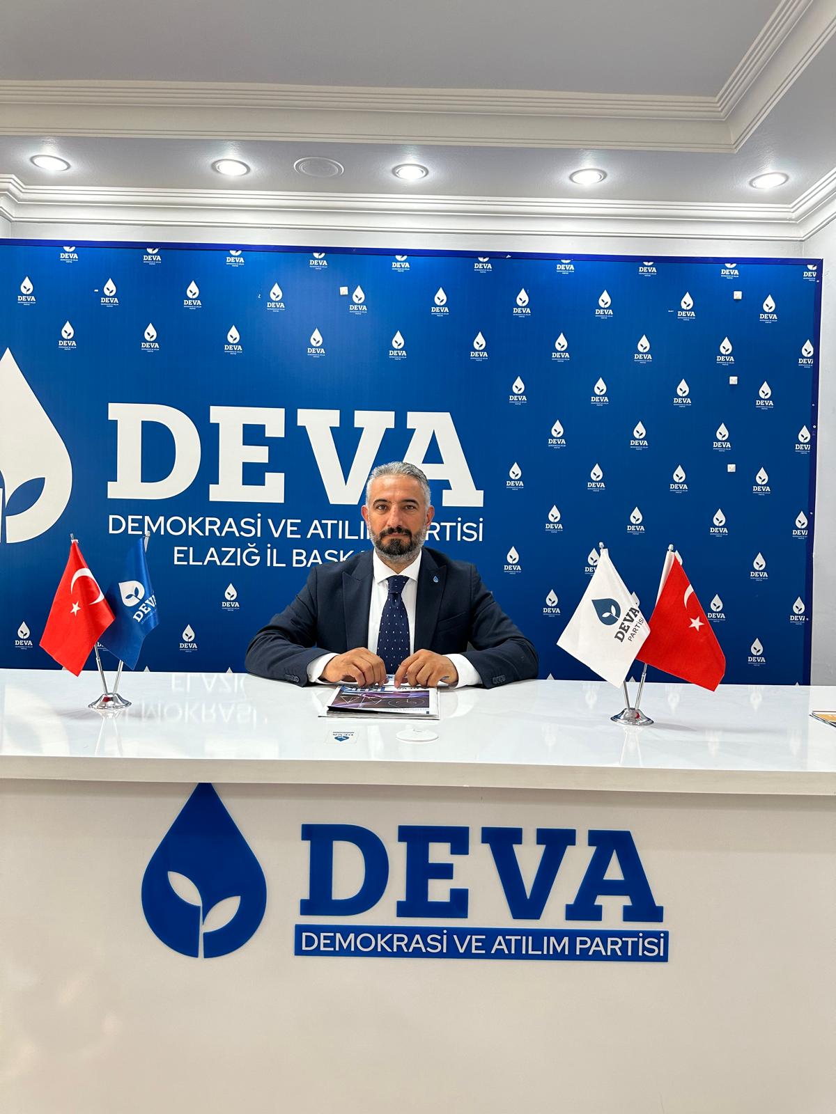 Deva Partisi Elazığ İl Başkanı Fethi Ahmet Biçer Oldu
