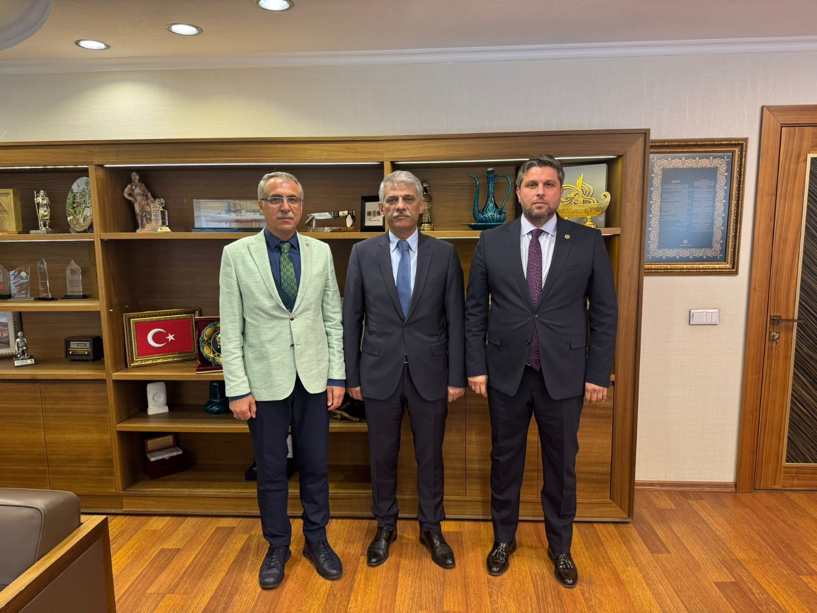 Milletvekili Nazırlı ve Prof. Aytaç Harput için Kültür ve Turizm Bakanlığı’nda