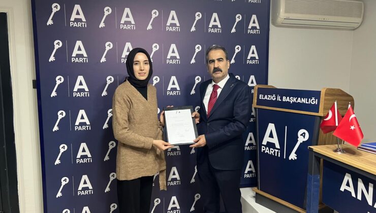 ANAHTAR PARTİ ELAZIĞ KADIN KOLLARI BAŞKANLIĞINA ATAMA YAPILDI