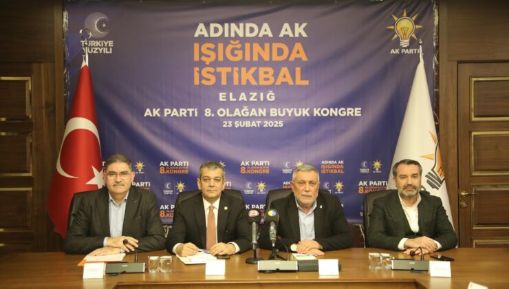 AK Parti Elazığ İl Başkanlığı’nda Ortak Akıl Toplantısı