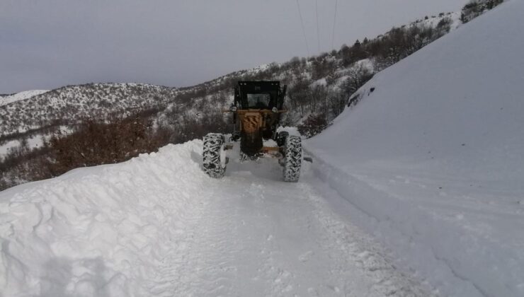 Elazığ’da 505 köy yolu ulaşıma kapandı