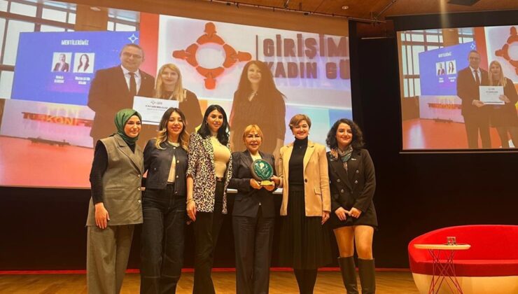 Girişimde Kadın Gücü  projesine iki ödül