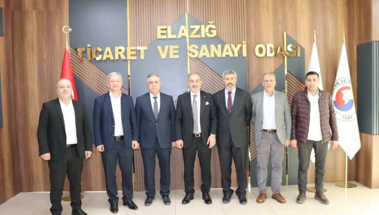 ŞİMŞEK’TEN, ELAZIĞ TSO BAŞKANI ALAN’A ZİYARET