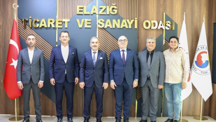 ELFED BAŞKANI ELGİN’DEN BAŞKAN ALAN’A ZİYARET