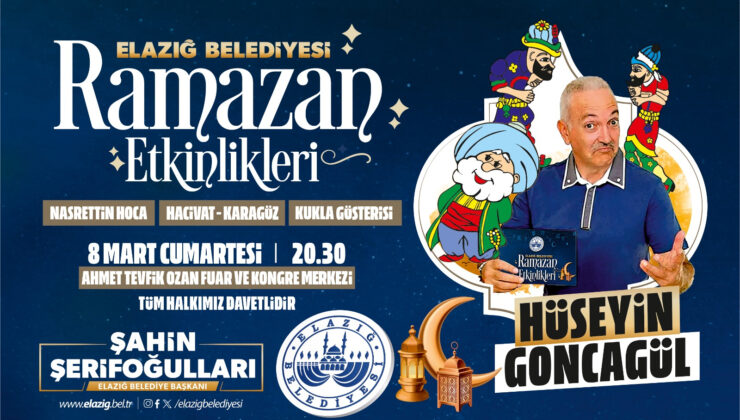 HÜSEYİN GONCAGÜL MEDDAH GELENEĞİNİ, ELAZIĞ BELEDİYESİ RAMAZAN ETKİNLİKLERİNE TAŞIYACAK