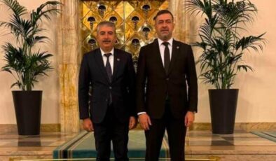 Başkan Tuncer Turus’tan MHP İl Başkanı Yunus Bal’a ve MHP Milletvekili Semih Işıkver’e teşekkür