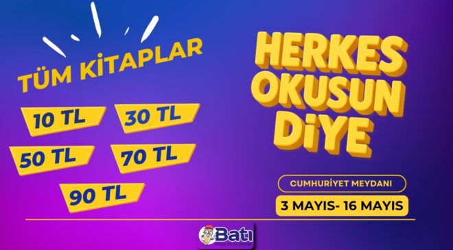 5. Batı Kitap Şöleni Başlıyor!