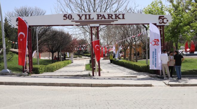 Fırat Üniversitesinde İsim Değişikliği: Kültür Park, “50. Yıl Parkı” Oldu
