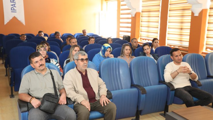 Tarım ve Orman İl Müdürlüğü tarafından Teknik Personele Proje Eğitimi Verildi