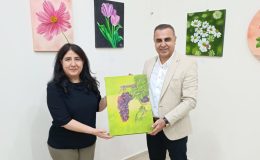 Uzman Doktor Gülay Şimşek’in Resim Sergisi Elazığ’da Açıldı