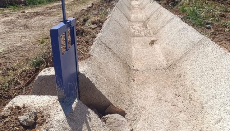 Elazığ Tadım Köyü Sulama Suyu Tesisi Bakım Onarım İşi çalışmaları devam ediyor