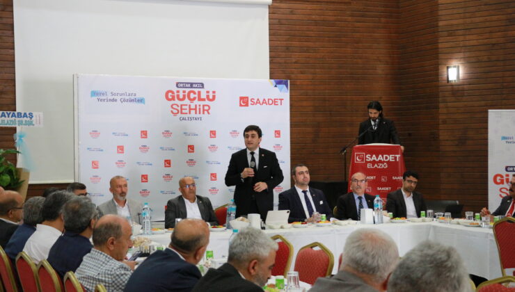 Elazığ’da “Ortak Akıl Güçlü Şehir Çalıştayı” Gerçekleştirildi: Emekliden üreticiye, muhtardan STK’ya herkes konuştu