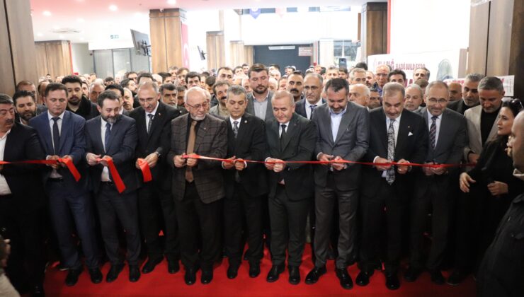 BAŞKAN ALAN, İNŞAAT VE YAPI TEKNOLOJİLERİ FUARI AÇILIŞINA KATILDI