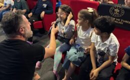 Gezen Sinema Tırı Baskil’de Çocuklarla Buluştu