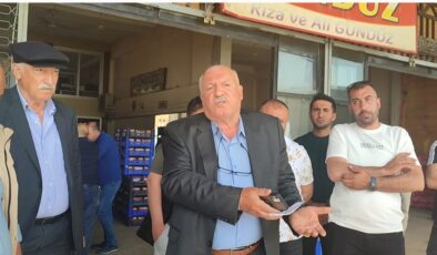 Elazığlı üreticilerden Hal komisyoncularına tepki:” Böyle giderse Elazığ bölgesindeki çiftçiler üretimi bırakacak.”