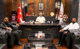 GALERİCİ ESNAFLARINDAN BAŞKAN ALAN’A TEŞEKKÜR ZİYARETİ
