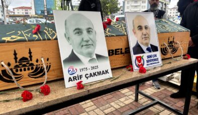 Arif Çakmak son yolculuğuna uğurlandı