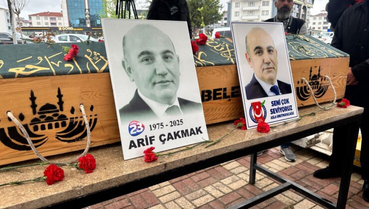 Arif Çakmak son yolculuğuna uğurlandı