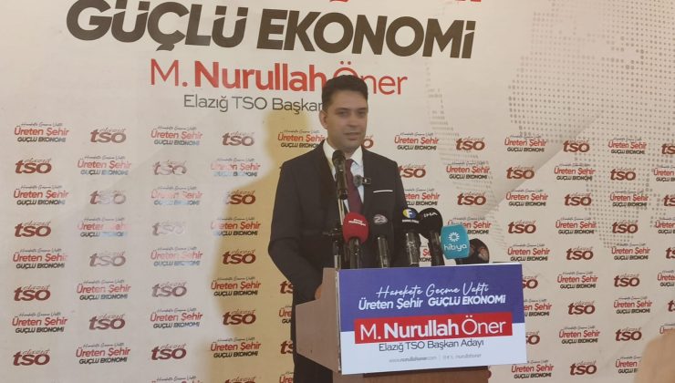 Önemli Projelerle ETSO Başkanlık Adaylığını açıklayan Öner:”Projelerimizle adaylık sürecinde dahi bir şeyleri değiştireceğiz”