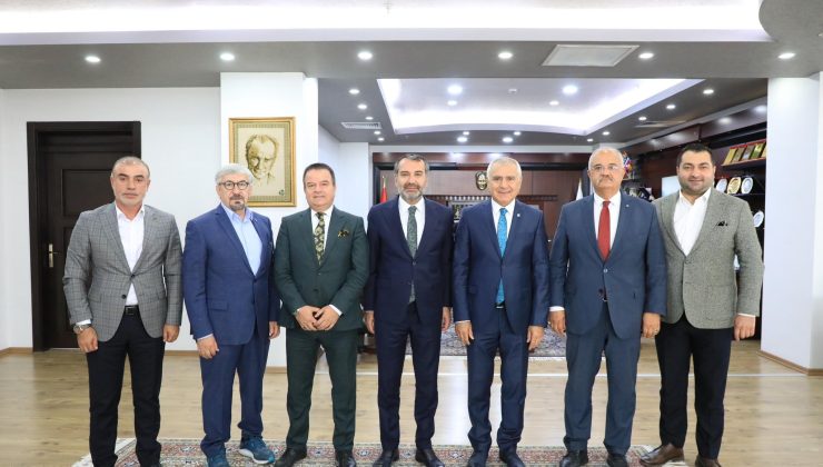 Türkiye Kent Konseyleri Birliği Yönetim Kurulu Üyeleri Elazığ’a geldi