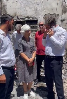 Nazırlı, Kadın Kooperatifinde Bakan’ı aradı.