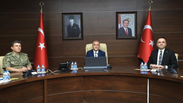 Asayiş ve Orman Yangınları Toplantısı Düzenlendi