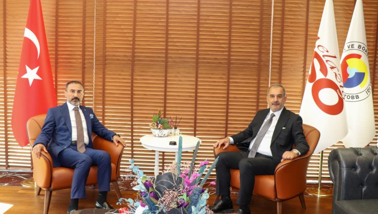 BAŞKAN ALAN, GAZİANTEP TİCARET ODASI BAŞKANI YILDIRIM’I AĞIRLADI