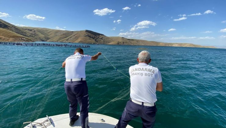 Keban Barajı’nda Kaçak Ağa Müdahale: 65 Kilogram Balık Doğaya Salındı