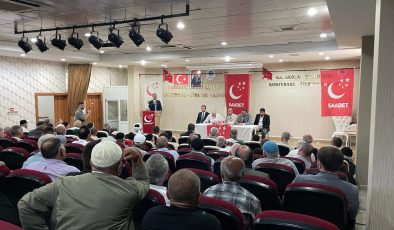 SAADET PARTİSİNDE KARAKOÇAN İLÇE BAŞKANI MEHMET ASLAN OLDU
