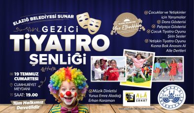 Gezici Tiyatro Şenliği Gösterileri ve Kadın Kürsübaşı Konseri Düzenlenecek
