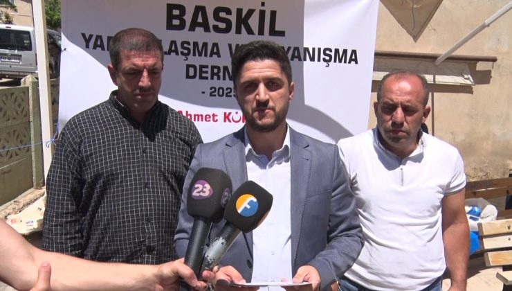 Baskil Yardımlaşma ve Dayanışma Derneği Faaliyetlerine Başladı