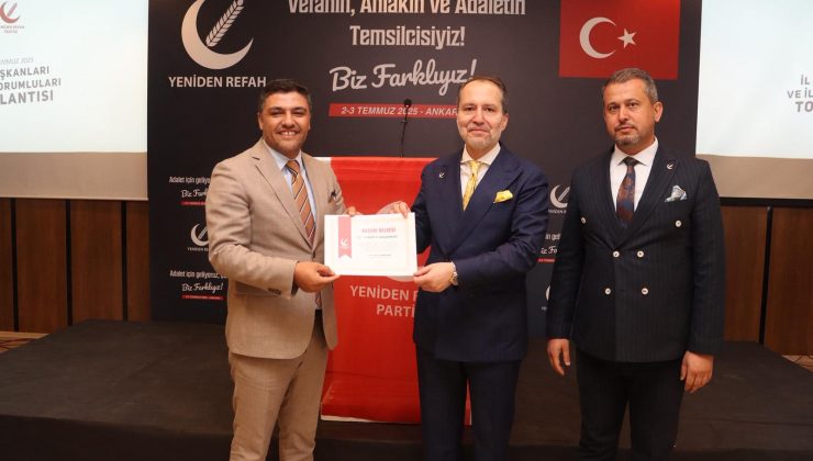 YRP’DE ÜYE KAYDI ARTIŞINDA ELAZIĞ TÜRKİYE BİRİNCİSİ OLDU
