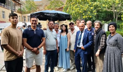 Başkan Yücel Doğan ‘Ses ver Kader’ film setini ziyaret etti