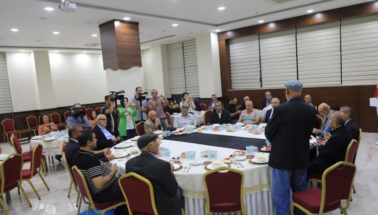 Vali Hatipoğlu’nun katılımıyla Yas-ı Matem oruç açma buluşması gerçekleşti