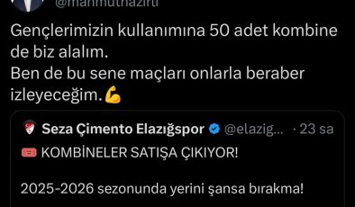 NAZIRLI’DAN GENÇLERE 50 KOMBİNE