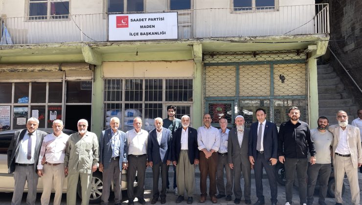 SAADET PARTİSİ MADEN İLÇE BAŞKANLIĞINA ZÜLKÜF SİNANOĞLU SEÇİLDİ