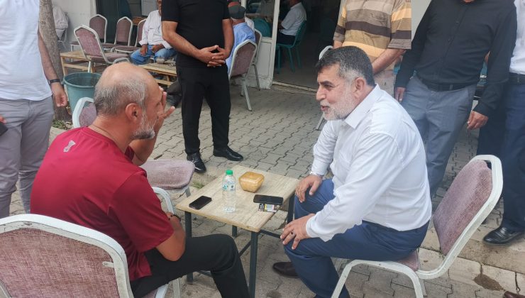 HÜDA PAR İl Başkanı Metin Suiçer Baskil’de Saha Ziyareti Yaptı