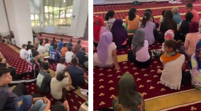 Bahçelievler TOKİ Camii’nde Yaz Kursu Öğrencilerine Gönül Sofrası