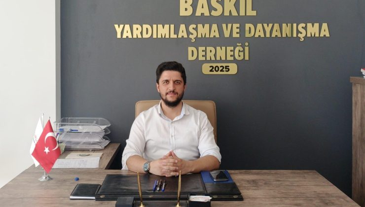 Elazığ Baskil Yardımlaşma ve Dayanışma Derneği Başkanı Ahmet Kürüm: Çiftçinin dayanacak gücü kalmadı