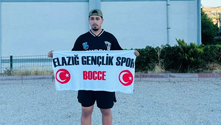 ELAZIĞLI SPORCU RAMAZAN KARAMAN’DAN MİLLİ TAKIM BAŞARISI