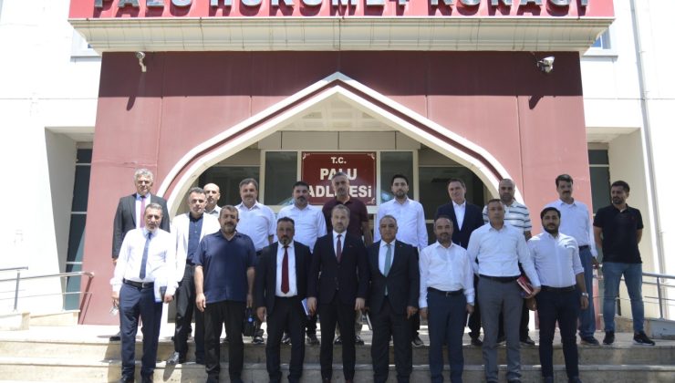 Milli Eğitim Müdürü Beraat Şahin Palu ve Kovancılar İlçelerini Ziyaret Etti.
