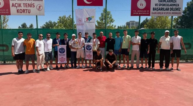 18 YAŞ ALTI TÜRKİYE TAKIM ŞAMPİYONASI 2. AŞAMA TENİS TURNUVASI TAMAMLANDI