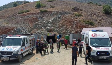 Palu’da Maden Ocağında Göçük.1 İşçi kayıp