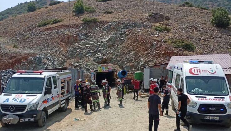 Palu’da Maden Ocağında Göçük.1 İşçi kayıp