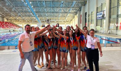 ELAZIĞ GENÇLİK VE SPOR KULÜBÜ KADIN SU TOPU TAKIMINDAN BÜYÜK BAŞARI
