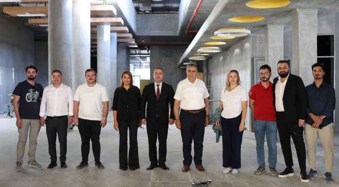 CHP Heyeti İBB ‘nin Elazığ’da yaptırdığı okulu ziyaret etti