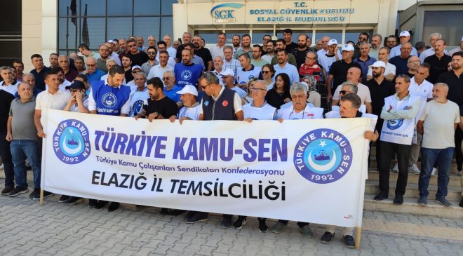 Kamu Sen’den toplu iş bırakma eylemi