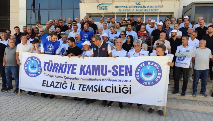 Kamu Sen’den toplu iş bırakma eylemi