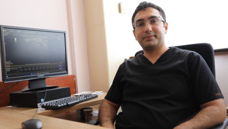 Doç. Dr. Mustafa Yildirim, Tiroit nodüllerinde uygulanan ameliyatsız tedavi hakkında bilgiler verdi.
